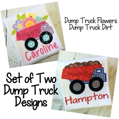 Dump Trucks Boy & Girl Set