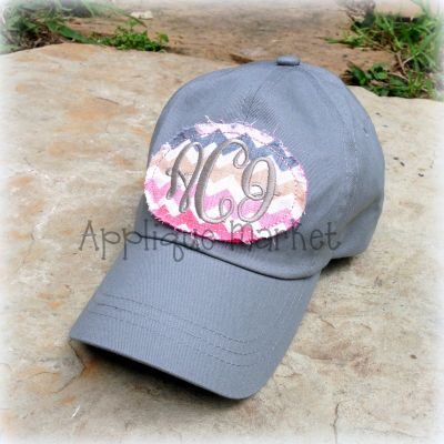 Mini Raggy Oval Patch and Hat Tutorial