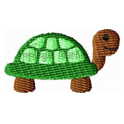 Turtle Mini Applique Design