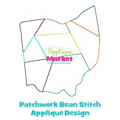 Ohio Patchwork Applique Design